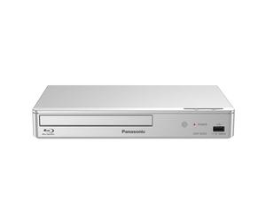 Panasonic DMP-BD84EG-S Reproductor BLU-Ray/DVD 2D Smart Network, Aplicaciones de Internet, Audio de Alta resolución, reproducción Desde Disco Duro Externo, USB, Ethernet, diseño Compacto, Plata