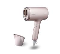 Panasonic EH-NA7M-P825 Nanoe Secador De Pelo para un Cabello Brillante, Diseño Plegable, Secado Rápido, Accesorio Concentrador, 1600 W, Gris