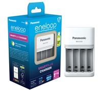 ENELOOP BQ-CC55C - Cargador enchufable controlado por el procesador, NiMH, blanco