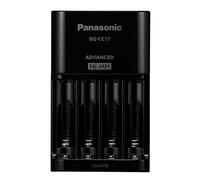 Panasonic eneloop Cargador de batería Individual avanzado con 4 Luces LED indicadoras de Carga Cargador estándar Negro