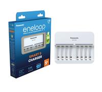 Cargador Panasonic Eneloop CC63 8 Pilas