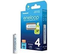 Panasonic baterÃa eneloop BK-4MCDE/4BE micro blÃster de 4 unidades