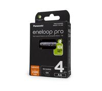 Panasonic Eneloop Pro AA 2500 mAh 4 Piezas Mignon Blister BK-3HCDE/4BE