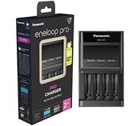 Panasonic cargador eneloop LCD PRO BQ-CC65 ERP sin pilas