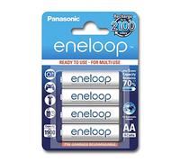 Panasonic eneloop batería AA Recargable (baterías precargadas 2000mah)