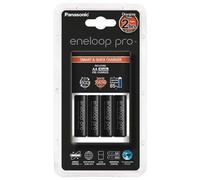Panasonic eneloop Smart + Cargador rápido Smart + Cargador rápido BQCC55 incl.4xAA 2500