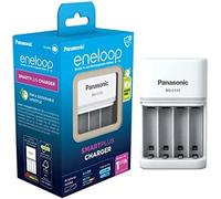 ENELOOP Cargador enchufable BQ-CC55C NiMH controlado por el procesador Blanco