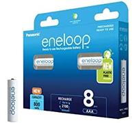 Panasonic eneloop 8er Blister AAA Ni-MH Baterías 800 mAh BK-4MCDE/8BE