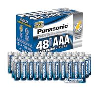 Panasonic Energy Corporation LR03XE/48PC Platinum Power - Batería alcalina AAA de Larga duración