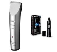 Panasonic ER-1411 Cortapelos profesional + ER-GN300K503 Cortapelos Nariz Hombre Recortador de Vello Facial Negro