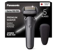 Panasonic ES-L550 Series 900 Afeitadora Eléctrica 5 Cuchillas para Hombre, Carga USB-C, Sensor de Barba Inteligente+, Cabezal Flexible 20D, Afeitado Húmedo & Seco, Recortador, Estuche Viaje