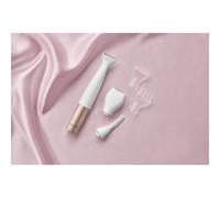 Panasonic ES-WM31 en 1 Kit para Cuerpo y Zona Del Bikini, Depiladora, Afeitadora, Recortadora de la Zona Del Bikini, 5 Accesorios, Resistente Al Agua IPX7, Seco y Húmedo, Pilas (1 AA), Oro Blanco