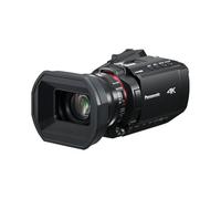 Panasonic HC-X1200E 4K 60p Videocámara Estilo De Mano con Lente Gran Angular de 25 mm, Zoom Óptico de 24x, OIS Híbrido de 5 Ejes, USB PD, Negra