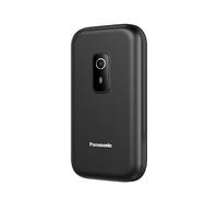 Panasonic KX-TF600 Teléfono 4G Fácil, Llamadas Volte Claras, 290 Horas en Espera, Carga Rápida USB-C, Pantalla 2,8", Bluetooth, Linterna LED, Resistente IP44, Teclas Iluminadas, Negro