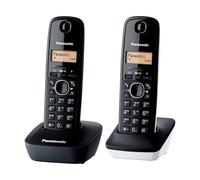 Panasonic KX-TG1612 Teléfono DECT Identificador de llamadas Negro