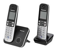 Panasonic KX-TG6812GB teléfono Teléfono DECT Identificador de llamadas Negro