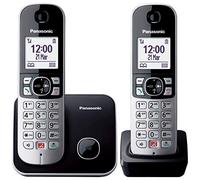 Panasonic KX-TG6852JTB teléfono Teléfono DECT Identificador de llamadas Negro, Gris
