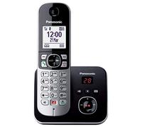 Panasonic KX-TG6861SPB teléfono Teléfono DECT Identificador de llamadas Negro, Gris