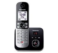 Panasonic KX-TG6861GB - Teléfonos Inalámbricos Con Contestador Automático, Identificación y Bloqueo de Llamadas, Manos Libres Full Duplex