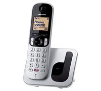 Panasonic KX-TGC250JTS Teléfono inalámbrico Digital, Unidad Base y Receptor Individual, ID de Llamada, Bloqueo de Llamadas no deseadas, Manos Libres, Modo Eco One Touch, Despertador evolucionado,