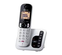 Panasonic KX-TGC260JTS - Teléfono inalámbrico Digital con contestador telefónico Digital, Unidad Base y 1 Receptor, ID de Llamada, Bloqueo de Llamadas no deseadas, Manos Libres, Modo Eco One Touch,