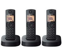 Teléfono inalámbrico DECT Trio TGC313 Negro - PANASONIC