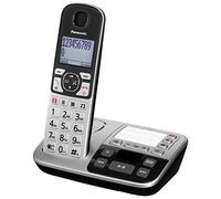 Panasonic KX-TGE520GS teléfono Teléfono DECT Identificador de llamadas Negro, Plata