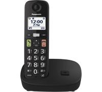 Panasonic kx-tgu110exb teléfono inalámbrico digital, unidad base y 1
