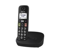 Panasonic KX-TGU110EXB teléfono Teléfono DECT Identificador de llamadas Negro