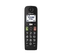 Teléfono inalámbrico Panasonic KX-TGU112EXB Duo Negro