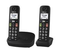 Panasonic KX-TGU112 Teléfono DECT Identificador de llamadas Negro
