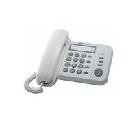 Panasonic KX-TS520EX1W Teléfono Fijo Página de Inicio Oficina Rubrica 50 Números