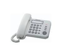 Panasonic KX-TS520EX1W Teléfono Identificador De Llamada Blanco
