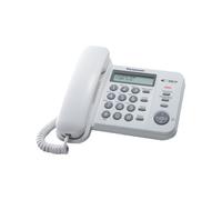 Panasonic kx-ts560ex1w - teléfono fijo digital (pantalla lcd, identif