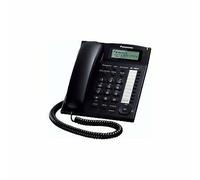 Panasonic KX-TS880EXB TELÉFONO FIJO DE OFICINA Re-Dial MONTABLE EN PARED NEGRO