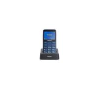 Panasonic KX-TU155 Teléfono Móvil GSM, SIM, Mayores, Pantalla 2,4", Memoria 32 Go, Botón de Emergencia, Estación de Carga, Negro