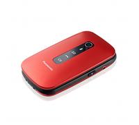 Panasonic KX-TU550 Rojo Teléfono Móvil A Concha 4G Con Botón Sos