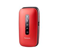 Panasonic KX-TU550 7,11 cm (2.8") Rojo Teléfono básico