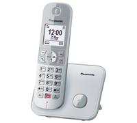 Panasonic KXTG6851JTS Teléfono sin Cable Silver Con Altavoz