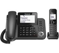 Panasonic KXTGF310EXM sin Cable 1.8"+ Fijo 3.4" 2IN1 Dect Altavoz 100NUMERI