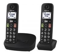 Panasonic KX-TGU112 Teléfono DECT Identificador de llamadas Negro