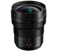 Panasonic LEICA DG VARIO-ELMARIT H-E08018 - Objetivo Gran angular para cámaras de montura M4/3 (Focal 8-18 mm, F2.8-F4, lentes asféricas, tamaño filtro 67 mm, resistente agua/polvo/congelación), negro