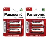 Batería Poder Especial Panasonic 1146 Zinc R14R C bebé