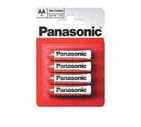 Panasonic - Lote de 4 pilas AA
