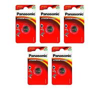 Panasonic - Lote de 5 pilas botón cell Power CR1616 litio 3 V 0,55 mAh