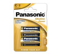 Goobay LR14 2-BL Panasonic Alkaline Power Batería de un solo uso C Alcalino