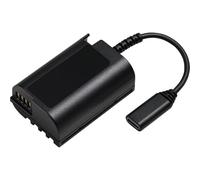 Panasonic LUMIX - Acoplador CC para cámaras Digitales de la Serie S y G, Compatible con batería DMW-BLK22, cámaras S5 S5M2 S5M2X S5II S5IIX GH5 GH5II GH5S G9 G9M2 G9II GH6 GH7 - DMW-DCC18