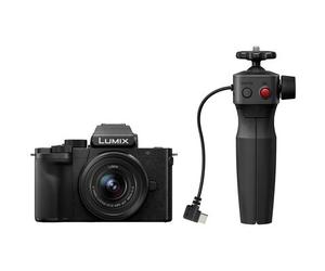 Panasonic Lumix DC-G100D + AF 12-32 mm f/3,5-5,6 asf. + empuñadura para trípode DMW-SHGR2