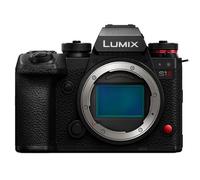 Panasonic LUMIX S1II Cámara Sin Espejo de Fotograma Completo, 24 MP, 4K 120p, 5.1K 60p Open Gate, ProRes Raw, AF Híbrido De Fase, Montura L, Solo Cuerpo, Negra