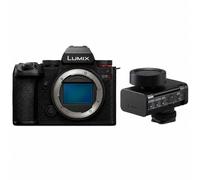 Panasonic Lumix DC-S5 II + LUMIX DMW-DMS1E Micrófono shotgun digital